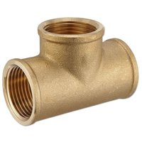 Messing Gewindefitting-T-Stück 1 1/4'' IG x 1 1/4'' IG x 1 1/4'' IG Messing Gewindefitting-T-Stück 1 1/4'' IG x 1 1/4'' IG x 1 1/4'' IG von EFFEBI