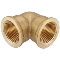 Messing Gewindefitting-Winkel 90° - 1 1/2'' IG x 1 1/2'' IG Messing Gewindefitting-Winkel 90° - 1 1/2'' IG x 1 1/2'' IG von EFFEBI