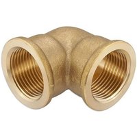 Messing Gewindefitting-Winkel 90° - 1 1/4'' IG x 1 1/4'' IG Messing Gewindefitting-Winkel 90° - 1 1/4'' IG x 1 1/4'' IG von EFFEBI