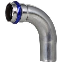 Press-Bogen 90° - 18 mm - Innen x Außen - für Edelstahlrohre - DVGW-zertifiziert - für V-Kontur Press-Bogen 90° - 18 mm - Innen x Außen - für Edelstahlrohre - DVGW-zertifiziert - für V-Kontur von EFFEBI