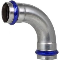 Press-Bogen 90° - 18 mm - für Edelstahlrohre - DVGW-zertifiziert - für V-Kontur Press-Bogen 90° - 18 mm - für Edelstahlrohre - DVGW-zertifiziert - für V-Kontur von EFFEBI