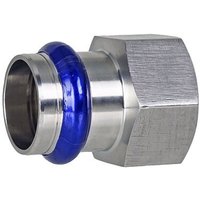 Press-Übergang 15 mm - 3/4 Zoll IG - für Edelstahlrohre - DVGW-zertifiziert - für V-Kontur Press-Übergang 15 mm - 3/4 Zoll IG - für Edelstahlrohre - DVGW-zertifiziert - für V-Kontur von EFFEBI
