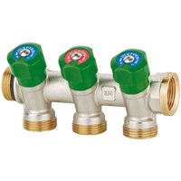 Effebi - Trinkwasserverteiler mit DVGW-Zulassung - 3-fach Verteiler von EFFEBI