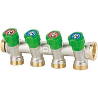 Effebi - Trinkwasserverteiler mit DVGW-Zulassung - 4-fach Verteiler von EFFEBI