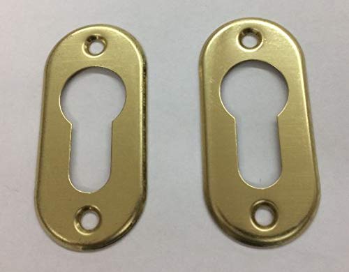 Ovale Nadel für europäische Zylinder. Farbe Messing glänzend lackiert für Euro-Zylinder, Loch Yale. AGB C00640. Maße 60 x 28 mm. 2 Stück. Ovale Nadel für europäische Zylinder. Farbe Messing glänzend lackiert für Euro-Zylinder, Loch Yale. AGB C00640. Maße 60 x 28 mm. 2 Stück. von EFFEDIELLE