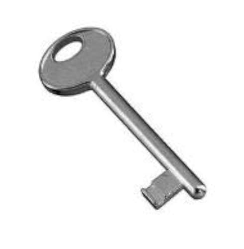 Schlüssel für AGB patent Farbe Chrom matt CIFRATURA Nr. 11 Öffne alle Schlösser patent AGB N.11 von EFFEDIELLE