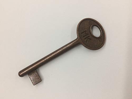 effedielle® PASSPARTOUT Schlüssel für Schlösser der Marke AGB patent für den Innenbereich, bronzeiertes Finish, öffnet alle Schlösser der Serie CENTRO und der alten Patent-Serie AGB von EFFEDIELLE