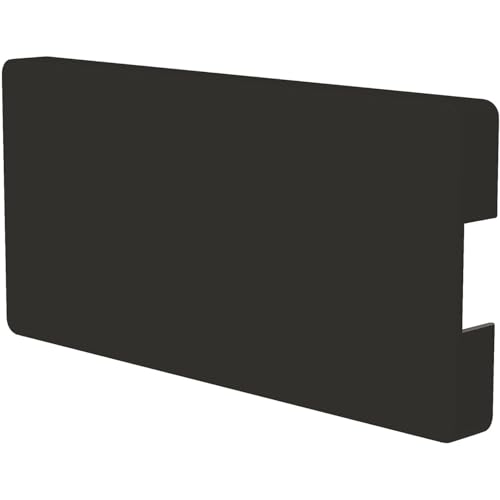 EFFEGI BREVETTI 60WSCOVXXXXNT Slimwinch Abdeckkappe Schwarz RAL9017, verkehrsschwarz von effegi brevetti