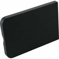 Abdeckkappen Set (Abdeckung) passend zu Klappenbeschlag Unico-Aufbau, schwarz von EFFEGIBREVETTI