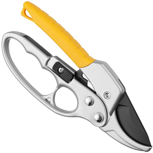 EFFEKTWERK, Yellow, Pruning Shears-Labor saving garden clippers von EFFEKTWERK