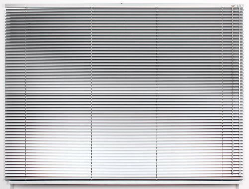 EFIXS Alu-Jalousie - Farbe: Silber - Breiten bis 150 cm, Höhe bis 220 cm, Hier: 60 x 220 cm (Breite x Höhe) - Bedienseite: rechts, aus Aluminium, Sichtschutz, Lichtschutz, Blendschutz von EFIXS