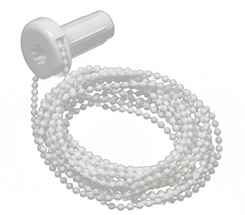 EFIXS Kettengetriebe mit Endloskette für Minirollo, Easyrollo, Klemmrollo oder Klemmfixrollo ~ Bedienlänge 90 cm ~ Farbe: weiss ~ Rollowelle: Innendurchmesser 16 mm ~ Aussendurchmesser 17 mm EFIXS Kettengetriebe mit Endloskette für Minirollo, Easyrollo, Klemmrollo oder Klemmfixrollo ~ Bedienlänge 90 cm ~ Farbe: weiss ~ Rollowelle: Innendurchmesser 16 mm ~ Aussendurchmesser 17 mm von EFIXS