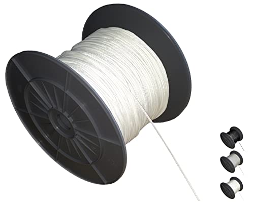 EFIXS Zugschnur für Alujalousien (Durchmesser 1,4 mm) - Farbe: Weiss - Länge: 10 bis 50 Meter - Hier: 15 Meter von EFIXS