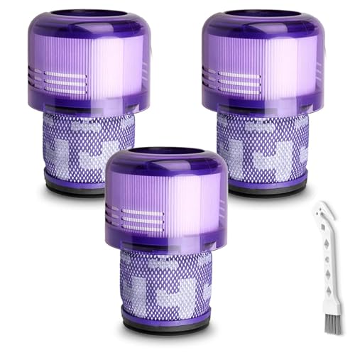 EFOTIML Staubsaugerfilter für Dyson V11 Torque Drive V11 Animal V11 Complete V11 Extra V15 Detect V15s Detect U-Boot-Staubsauger, Dyson Ersatzfilter, vergleichbar mit Teil 970013-02, 3 Stück von EFOTIML