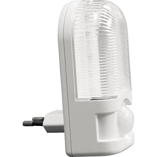 EGB LED Nachtlicht mit Bewegungsmelder, 111x55x45 mm, Weiß, Warmweiß, Minimalistisch, Indoor, Wandmontage EGB LED Nachtlicht mit Bewegungsmelder, 111x55x45 mm, Weiß, Warmweiß, Minimalistisch, Indoor, Wandmontage von EGB