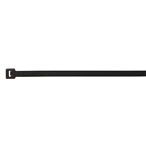 Kabelbinder schwarz 3,5 x 140mm » 100 Stück in Premiumqualität » schwarz & UV-Beständig von EGB