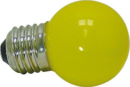 LED-Deko-Tropfenlampe E27 IP54 gelb von EGB