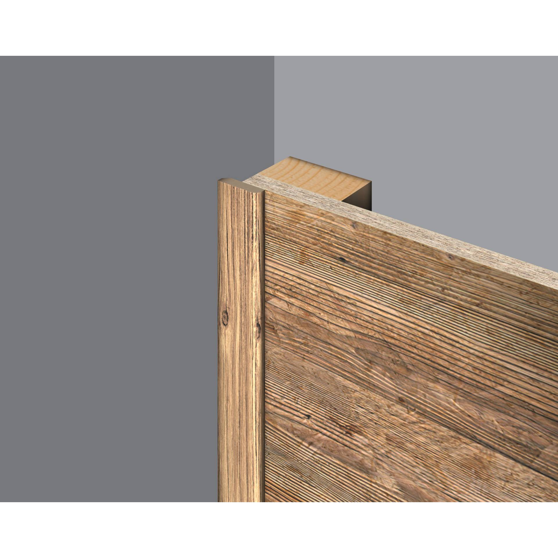 EGGER Abdeckleiste 'DecoWall AL001' Namur Fichte Natur 2400 x 6 x 25mm EGGER Abdeckleiste 'DecoWall AL001' Namur Fichte Natur 2400 x 6 x 25mm von EGGER