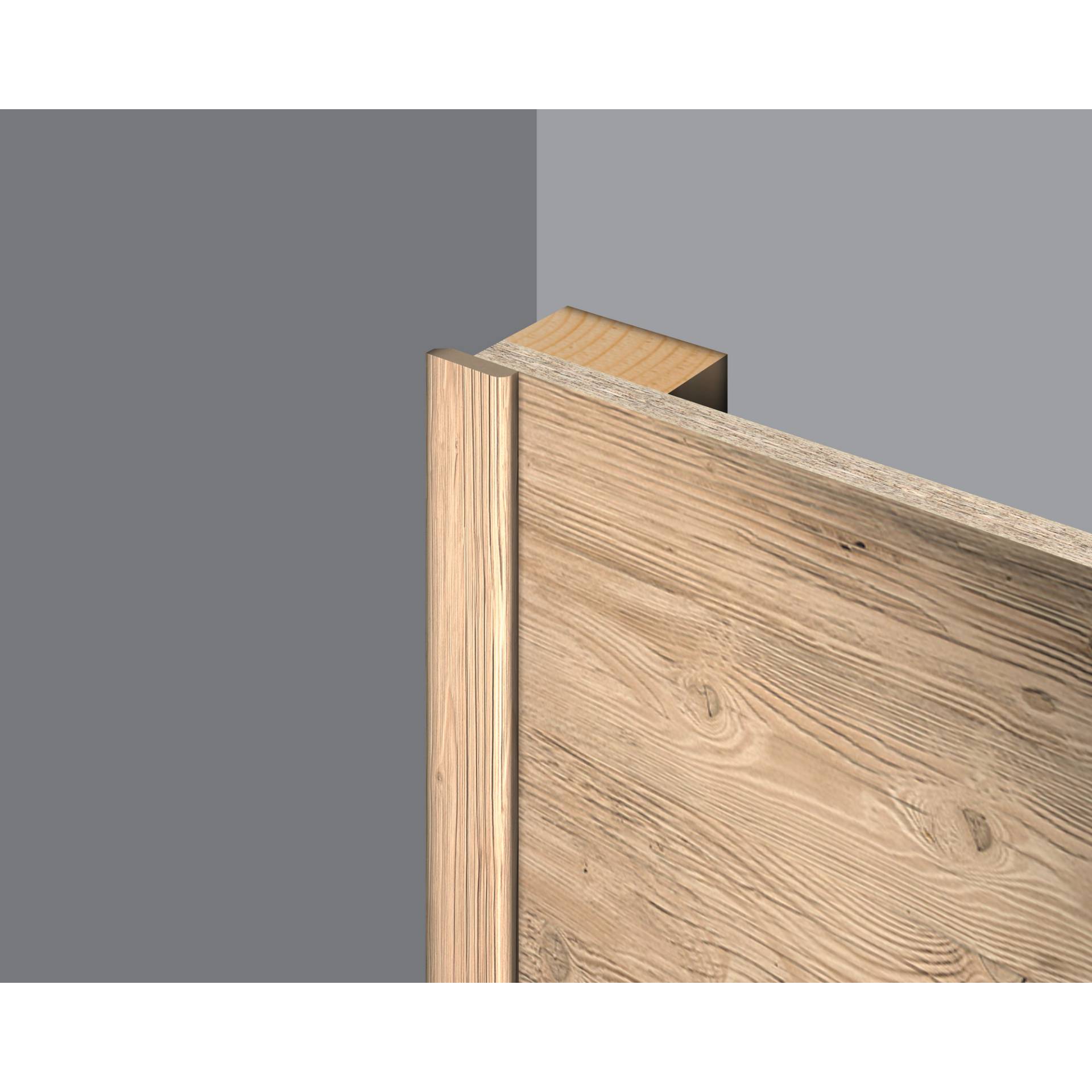 EGGER Abdeckleiste 'DecoWall AL006' Namur Fichte hell 2400 x 6 x 25mm EGGER Abdeckleiste 'DecoWall AL006' Namur Fichte hell 2400 x 6 x 25mm von EGGER
