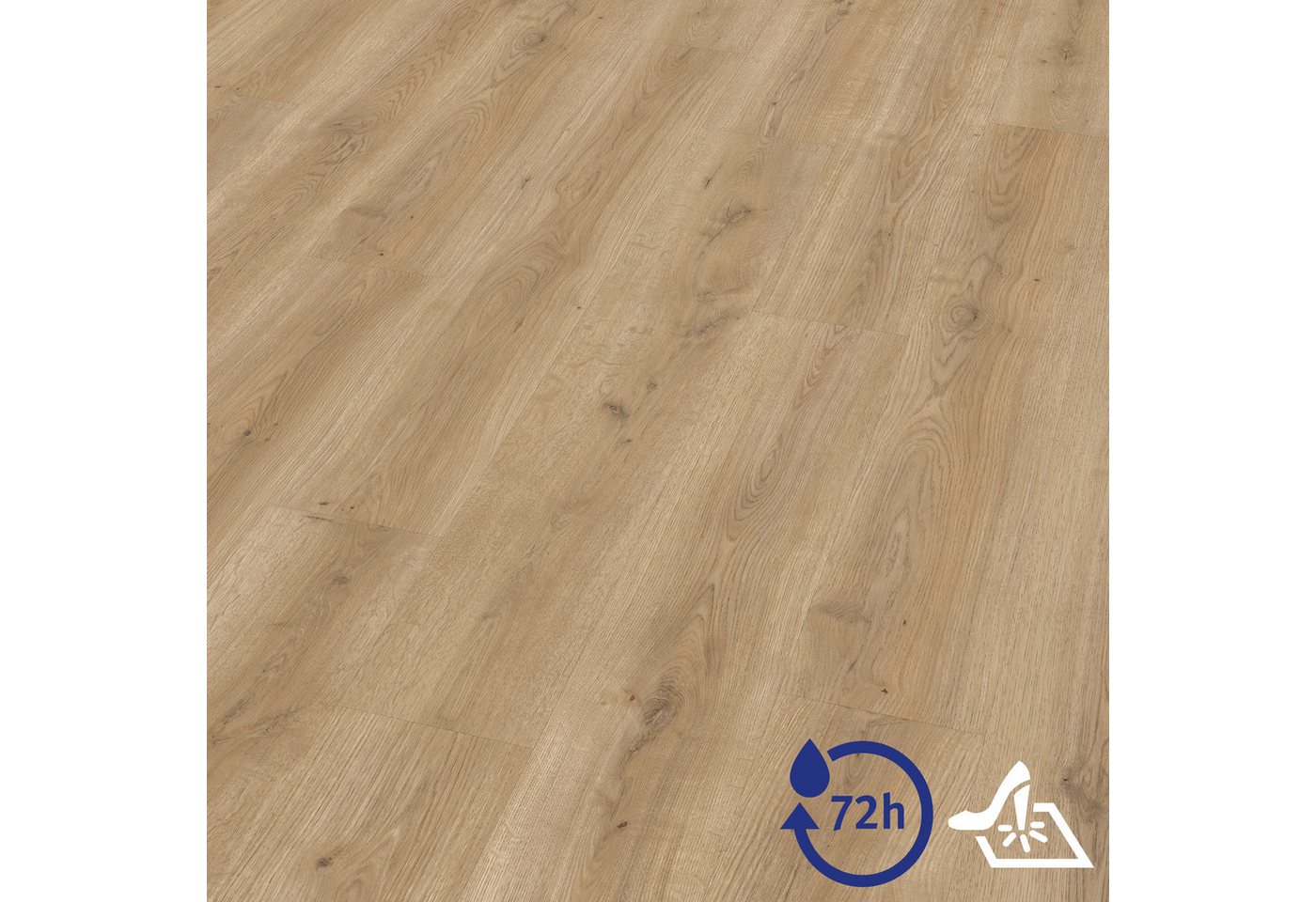 EGGER Designboden Aquadura+ EDF191 Messina Eiche natur, (7,5mm, 1,995m), Wasserbeständig & Feuchtraumgeeignet von EGGER