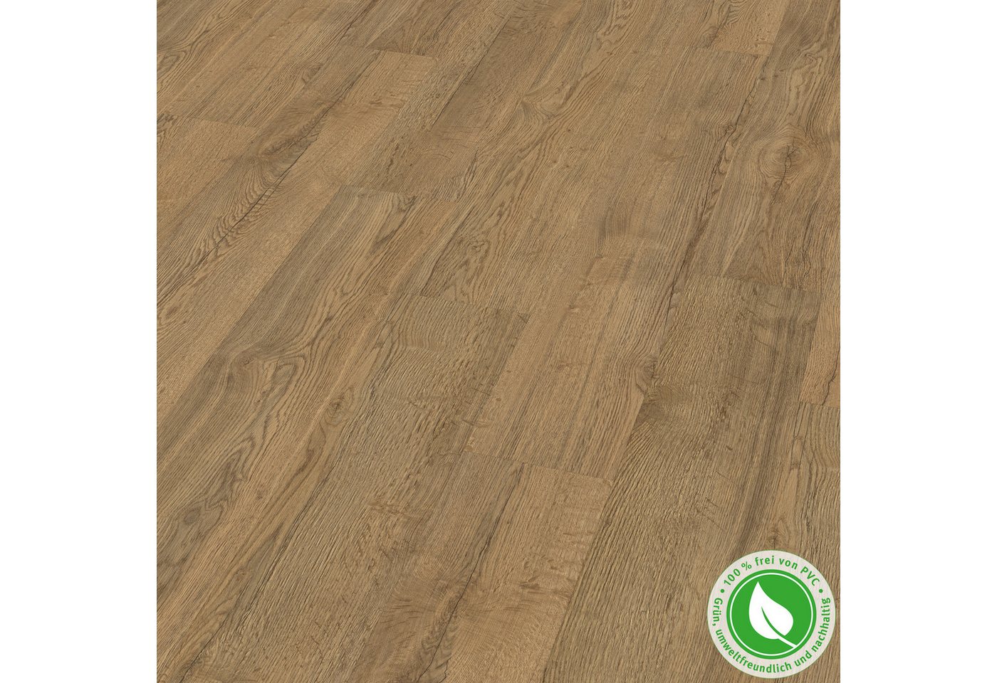 EGGER Designboden GreenTec EHD028 Elva Eiche braun, (7,5mm, 1,995m),Robust & Strapazierfähig von EGGER