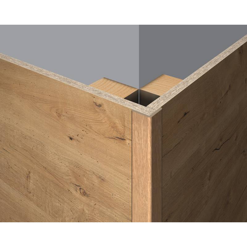 EGGER Faltleiste 'DecoWall FL008' Loveland Eiche 2400 x 22 x 22mm von EGGER