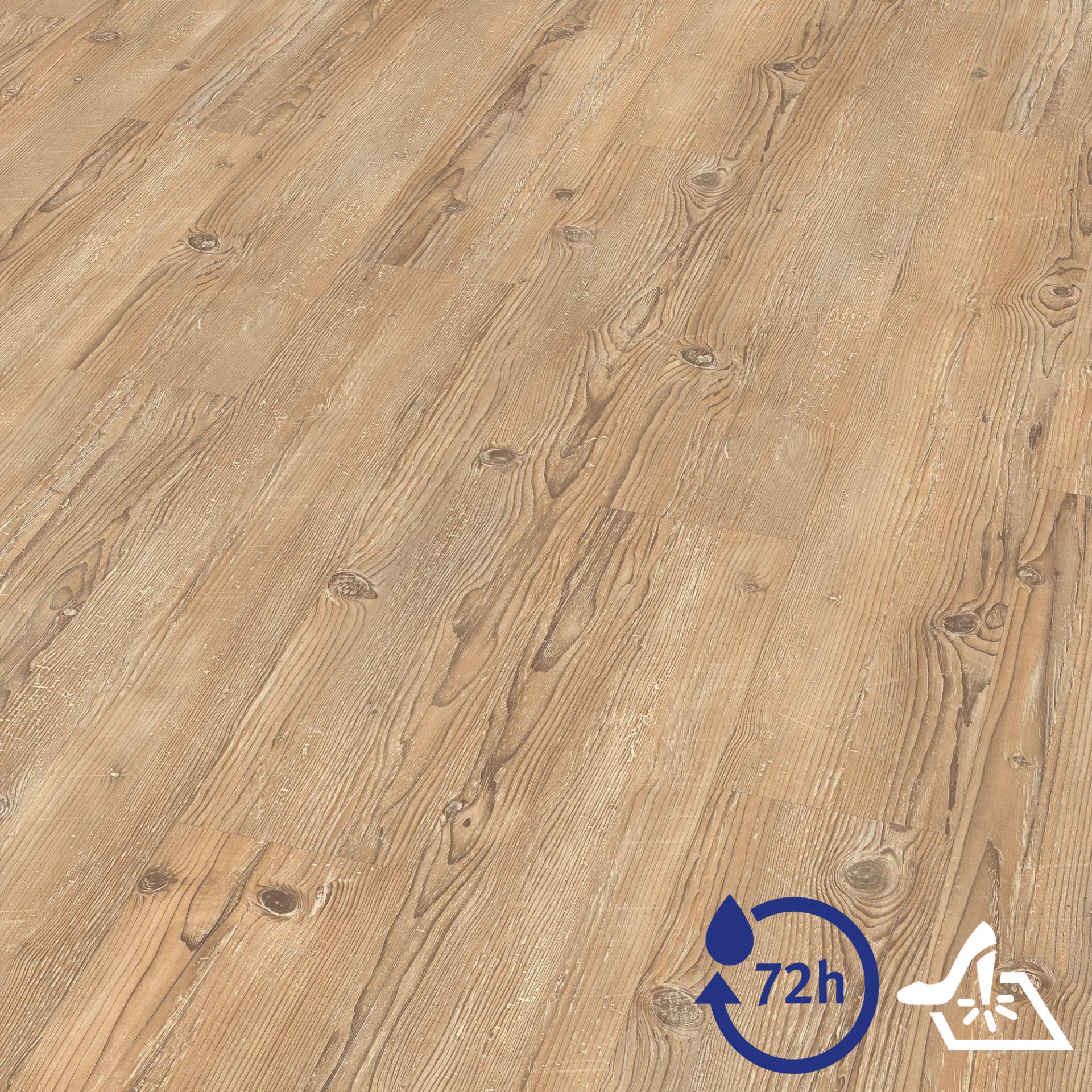 EGGER Designboden 'Aquadura+' EDF201 Morella Fichte vintage 7,5 mm von EGGER