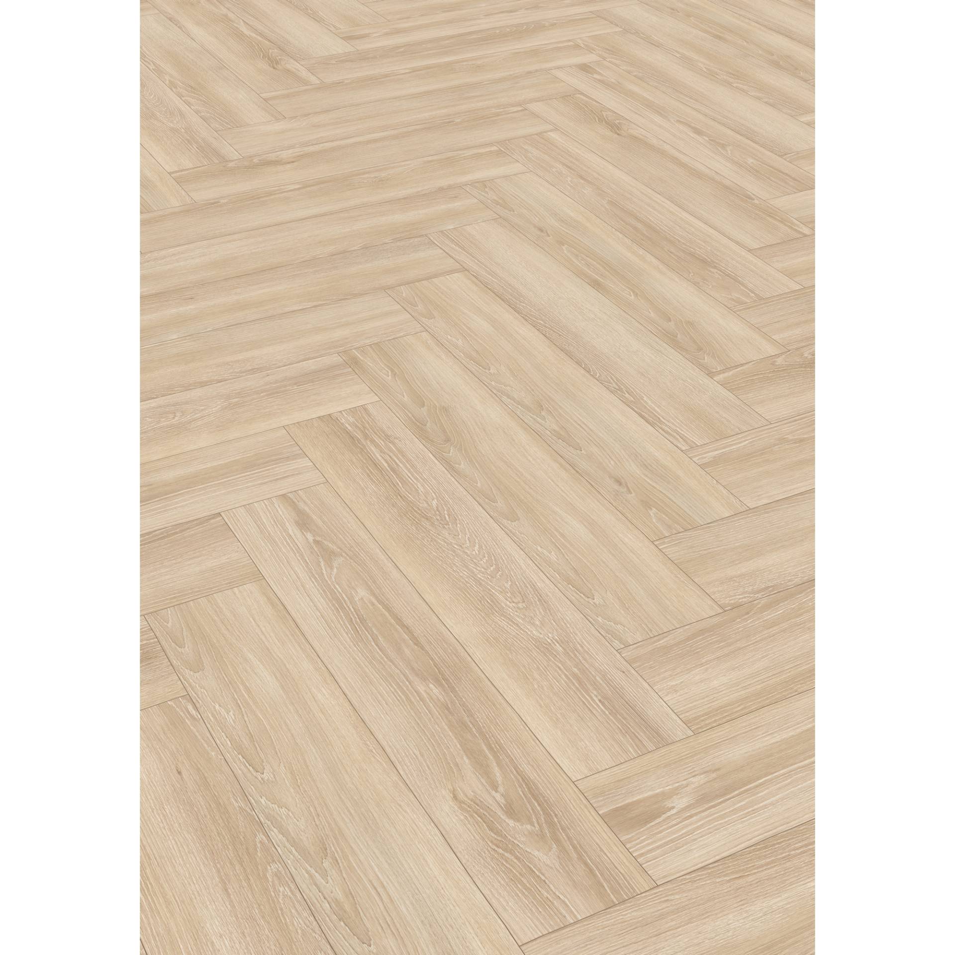 EGGER Laminat 'Nature Herringbone' EL2161 Newport Eiche creme 8 mm EGGER Laminat 'Nature Herringbone' EL2161 Newport Eiche creme 8 mm von EGGER