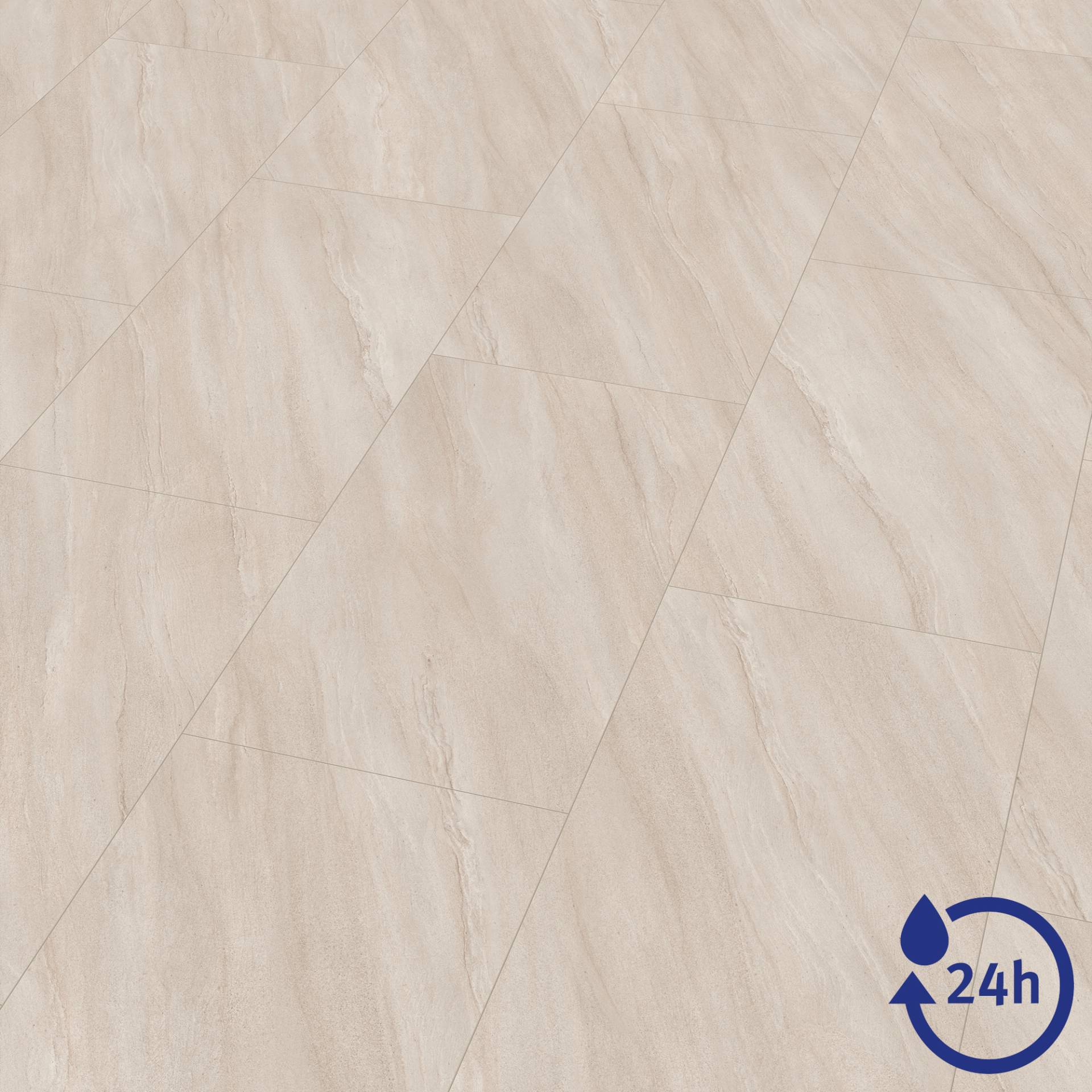 EGGER Laminat 'NatureSense Aqua' ELF676 Calvia Stein sandgrau 8 mm EGGER Laminat 'NatureSense Aqua' ELF676 Calvia Stein sandgrau 8 mm von EGGER
