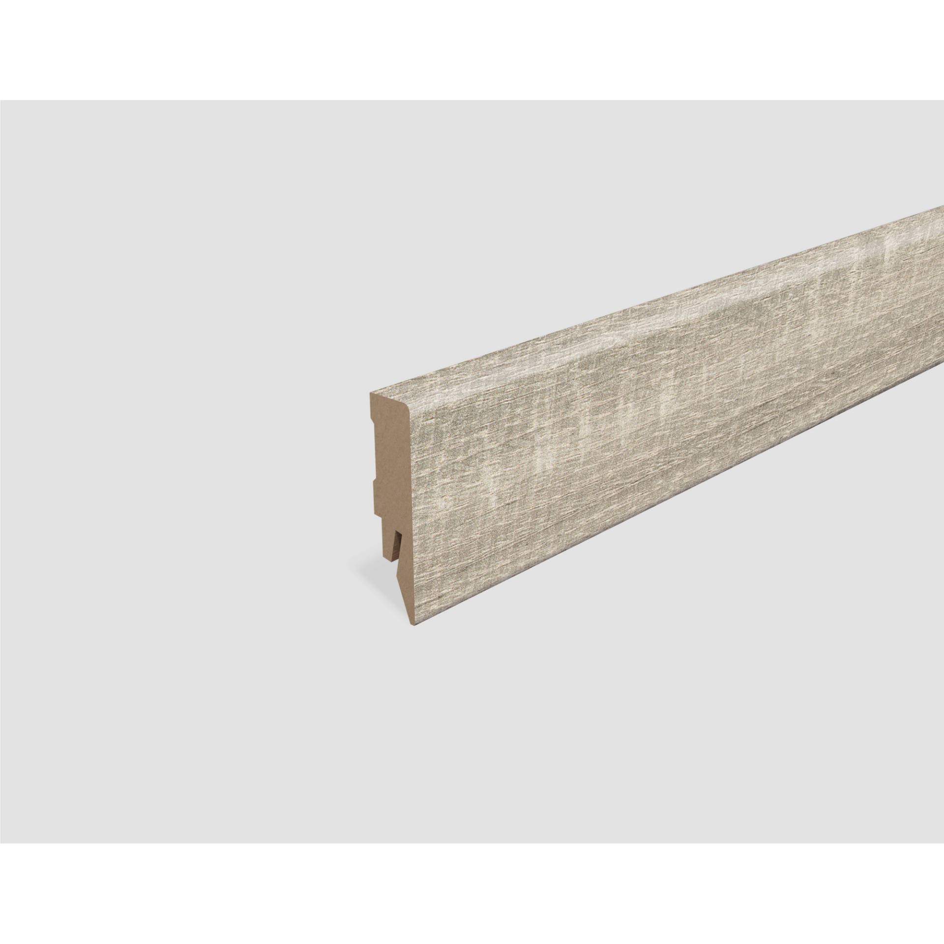 EGGER Sockelleiste 'Cubical' Eiche grau 2400 x 58 x 14 mm EGGER Sockelleiste 'Cubical' Eiche grau 2400 x 58 x 14 mm von EGGER