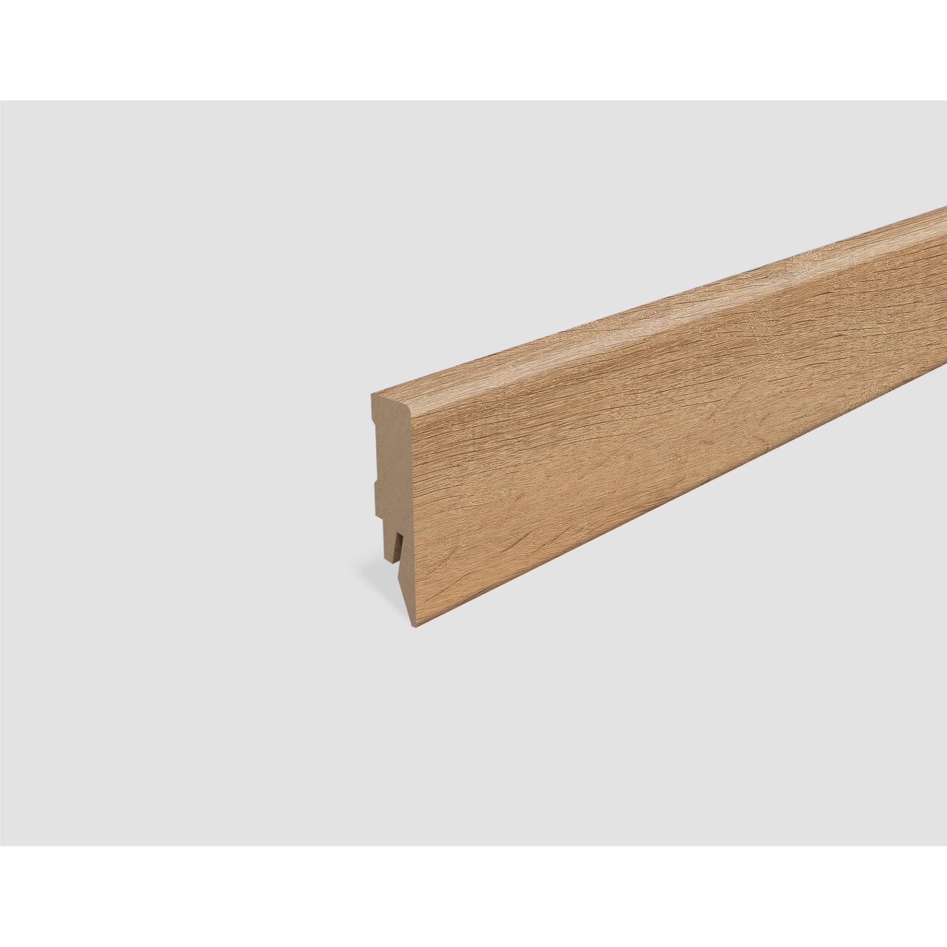 EGGER Sockelleiste 'L735' Eiche braun 2400 x 58 x 14 mm EGGER Sockelleiste 'L735' Eiche braun 2400 x 58 x 14 mm von EGGER
