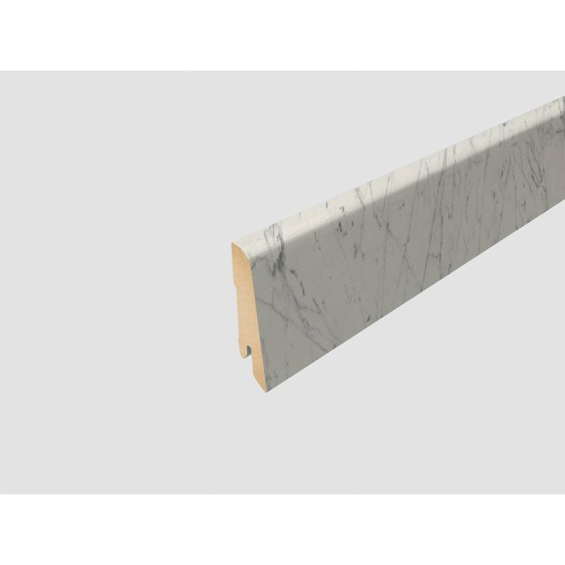 EGGER Sockelleiste 'L557' Eiche weiß 2400 x 60 x 17 mm von EGGER