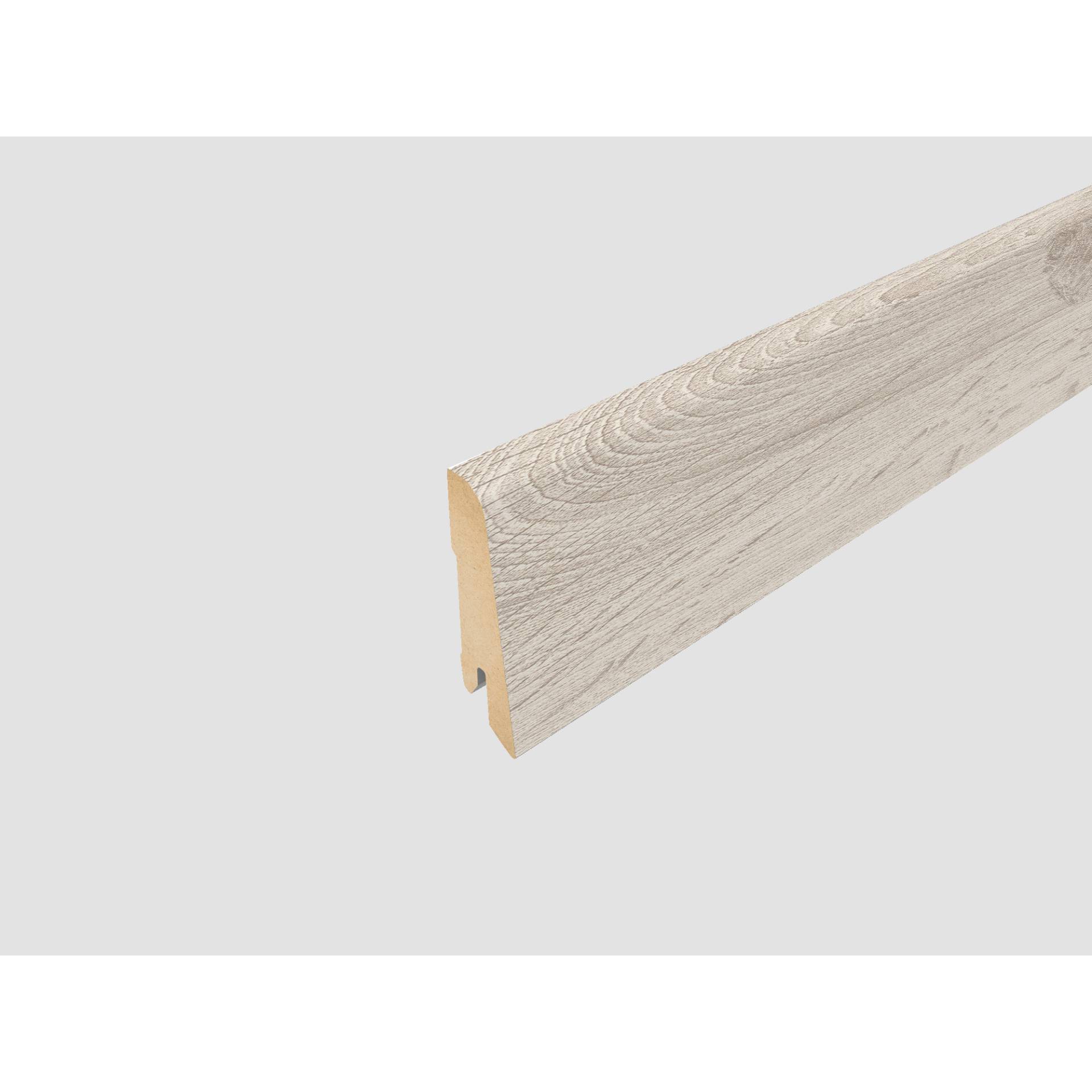 EGGER Sockelleiste 'L322' Eiche Sedan grau 2400 x 60 x 17 mm von EGGER