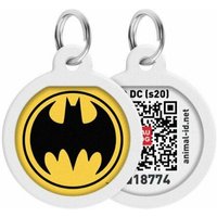 Eggree - Pet id Tag für Hund Katze mit qr Passport Global Suchsystem von verlorenen Haustieren Digital id Hund Tag Batman Pattern von EGGREE