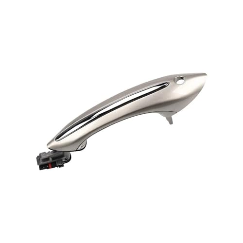 Auto Außentürgriffe Äußerer Türgriff Für 5 7 Series F02 F10 F06 F07 Schwarz Weiß Braun Auto Außen Komfort Türgriff Keyless(Brown Front Left) von EGLGPAGAEY