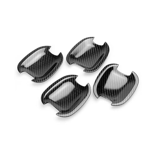 Auto Außentürgriffe Äußerer Türgriff Für Allure 2010–2011 für Regal 2009–2016 für Excelle 2010–2011 ABS-Chrom/Carbonfaser Textur Außentürgriffabdeckungen(Door Bowl) von EGLGPAGAEY