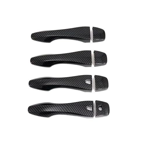 Auto Außentürgriffe Äußerer Türgriff Für Altima 20013-2018 Auto Carbon Faser Stil Schwarz Außentür Griff Molding Abdeckung Trim Aufkleber Dekor(Carbon) von EGLGPAGAEY
