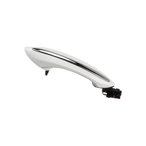 Auto Außentürgriffe Äußerer Türgriff Für F02 F10 F06 F07 Für 5 6 7 Serie Auto Außen Komfort Zugang Türgriff Keyless Go Ersatz Schwarz weiß Braun(White Rear Right) von EGLGPAGAEY