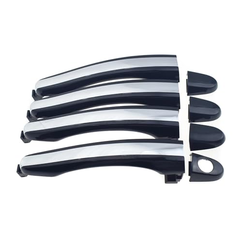 Auto Außentürgriffe Äußerer Türgriff Für Hyundai Für Azera 3,3 L 3,8 L V6 2006 2007 2008 2009 2010 2011 Chrom Außen Außerhalb auto Tür Griff Vorne oder Hinten Links oder Rechts(Front Rear 4pcs) von EGLGPAGAEY