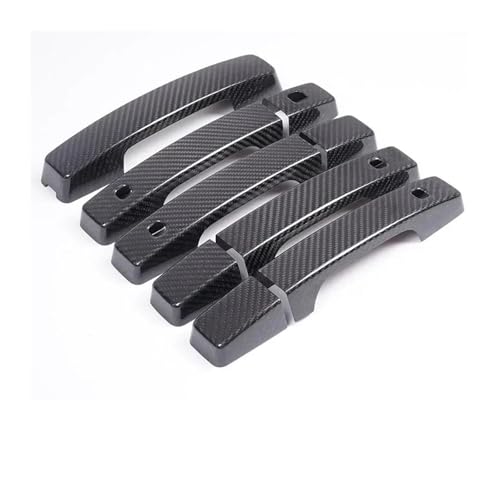 Auto Außentürgriffe Äußerer Türgriff Für Land Für Rover Für Defender 90 110 2020-2022 Auto styling Auto Türgriff Trim Aufkleber Für Defender auto Echte carbon faser(90) von EGLGPAGAEY