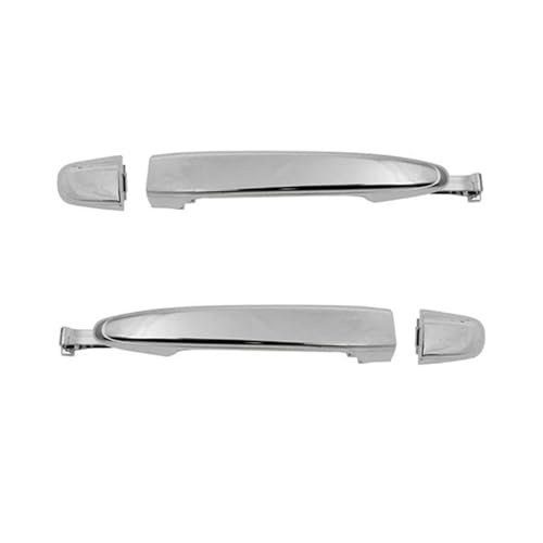 Auto Außentürgriffe Äußerer Türgriff Für Sienna 2004-2010 69213-08020 69227-08040 2 Stück Hintertürgriff Außentürgriff(Silver) von EGLGPAGAEY