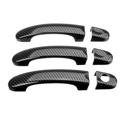 Auto Außentürgriffe Äußerer Türgriff Für Transporter Für T5 Für T6 Für Caddy 2003-2015 6 Stücke Auto Außenteile Türgriff Ersatz Kohlefaser Türgriffabdeckung Set Auto Außentürgriffe Äußerer Türgriff Für Transporter Für T5 Für T6 Für Caddy 2003-2015 6 Stücke Auto Außenteile Türgriff Ersatz Kohlefaser Türgriffabdeckung Set von EGLGPAGAEY
