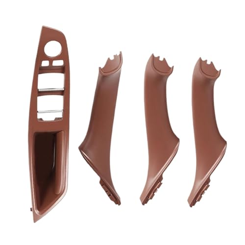 Innen Tür Pull Griff Für 5 serie F10 F11 520d 525d 530d 535i Innere Panel Pull Trim Abdeckung 51417225854 Rot Braun LHD Auto Innen Tür griff(Red-Brown-4PCS) von EGLGPAGAEY