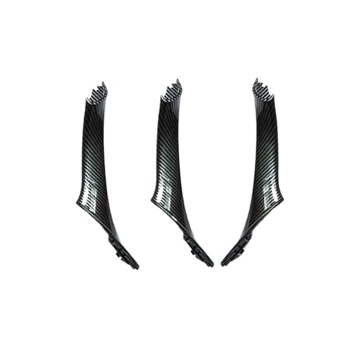 Innen Tür Pull Griff Für 5er F10 F11 F18 520 Beige Schwarz Grau Auto Links Rechts Innen Innengriffe Innentürverkleidung Griff Pull Trim Abdeckung(Carbonfiber RHD) von EGLGPAGAEY