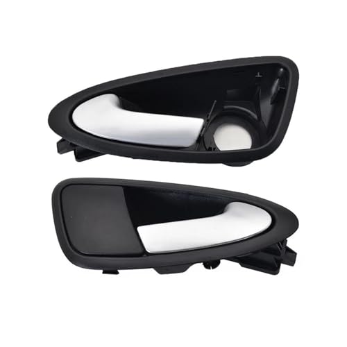 Innen Tür Pull Griff Für Seat Für Ibiza 2010-2022 6J1837113A 6J1837114A 6J4839113A Innen Interieur Auto Türgriff Teil Vorne hinten links und rechts(Matte Silver Front9) von EGLGPAGAEY