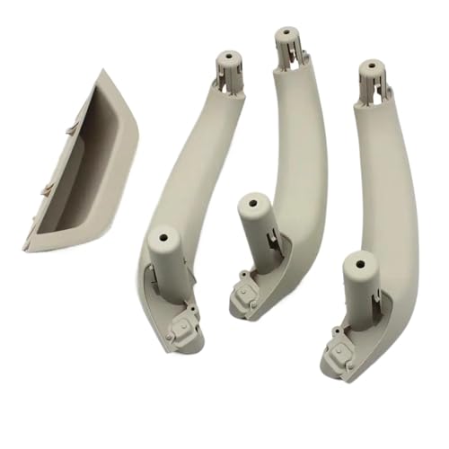 Innen Tür Pull Griff Für X3 Für X4 F25 F26 2010-2016 LHD Auto Innen Vorne Links Fahrer Tür Armlehne Panel Abdeckung tür Inner Griff Pull Trim(LHD Set Oyster) von EGLGPAGAEY
