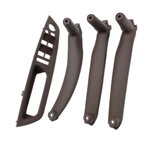 Innen Tür Pull Griff Für X5 Für X6 E70 E71 2007-2013 LHD RHD 4PCS Set Inteior Tür Pull Griff Kit Ersatzteile(LHD Set Moka) von EGLGPAGAEY