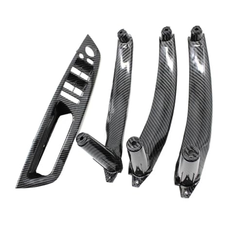 Innen Tür Pull Griff Für X5 Für X6 E70 E71 E72 2007-2013 LHD RHD Auto Innentür Zuggriff Innere Armlehnenverkleidungsabdeckung ersetzen(LHD Carbon set) von EGLGPAGAEY