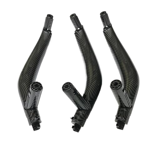 Innen Tür Pull Griff Für X5 Für X6 F15 F16 2014-2018 LHD RHD Auto-Innentürgriff links rechts aus Kohlefaser mit Außenabdeckung Montagesatz(LHDInside Handle Set) von EGLGPAGAEY