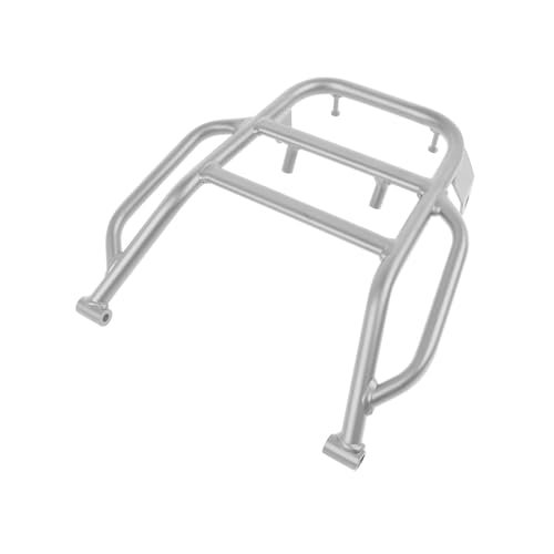 Motorrad Heckgepäckträger Für DR650 Für DR650SE DR 650 SE 2006-2016 Motorrad Rücksitzgepäckträger mit Griffgriff Frachtunterstützung Heck Koffer Träger(Silver) von EGLGPAGAEY